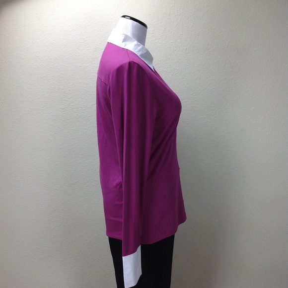Carter Humphrey Purple & White Long Sleeve… - Picture 4 of 8